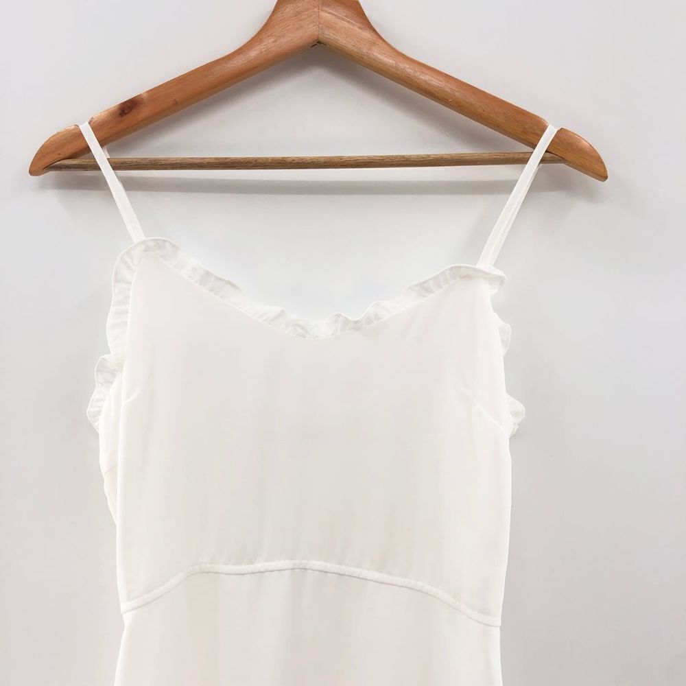 superdown Charlee Frill Cami Dress in White S - Picture 3 of 11